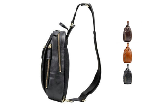 【豊岡鞄 木和田正昭商店 179468 ブラウン】ORIGINAL BASIC 皮革ワンショルダーバッグ